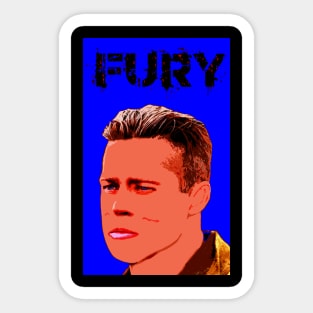 brad pitt Sticker